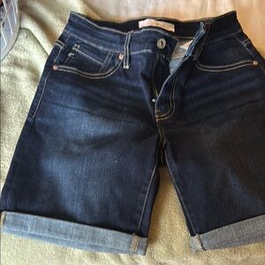 KanCan Dark Blue Jean Shorts